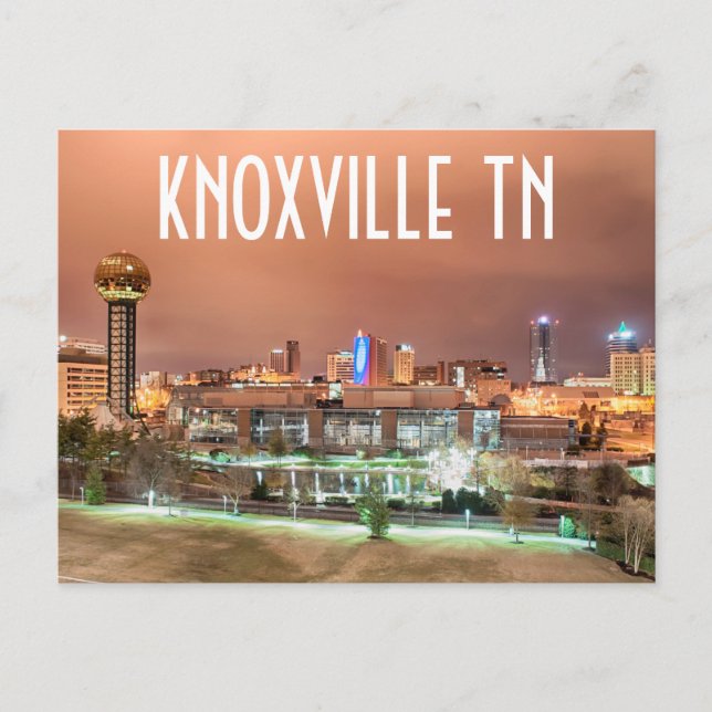 KNOXVILLE TN POSTCARD (Front)