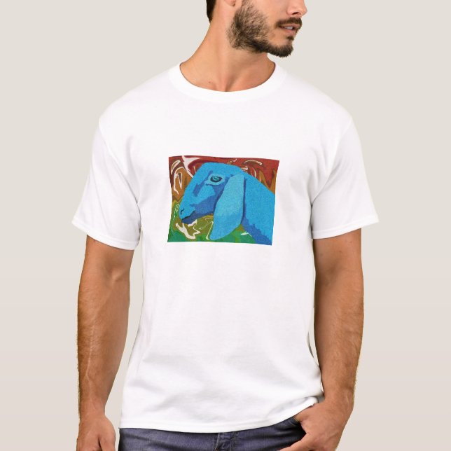 KNS Farm Nubian Party Goat T-Shirt (Front)