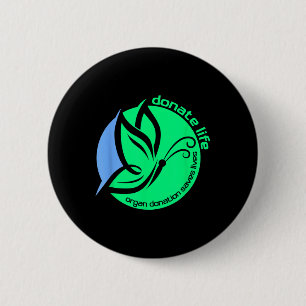 Kns Transplant Gear Uni-adults Organ Donation Awar 2 Inch Round Button
