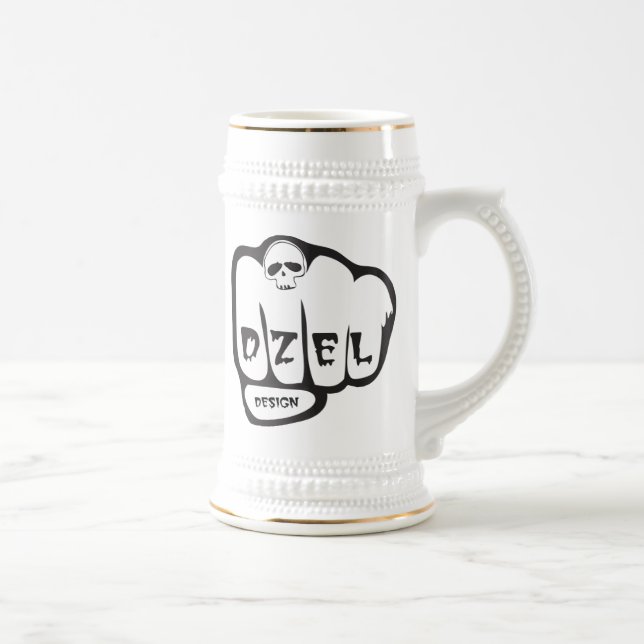 Knuckle Up Stein (Right)