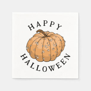 Knucklehead pumpkin napkin