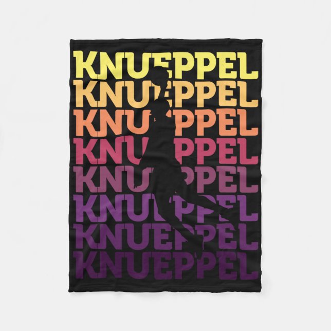 Knueppel Sketll Amazing Fan Support 2  Fleece Blanket (Front)