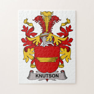 Knutson Family Crest Jigsaw Puzzle