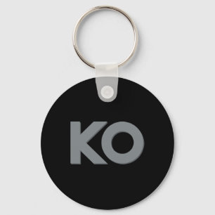 Ko Funny Knock Out Boxing Wrestling Men Women Humo Keychain