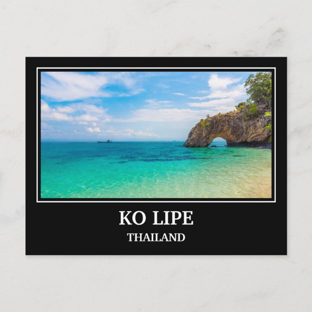 Ko Lipe Thailand Postcard (Front)