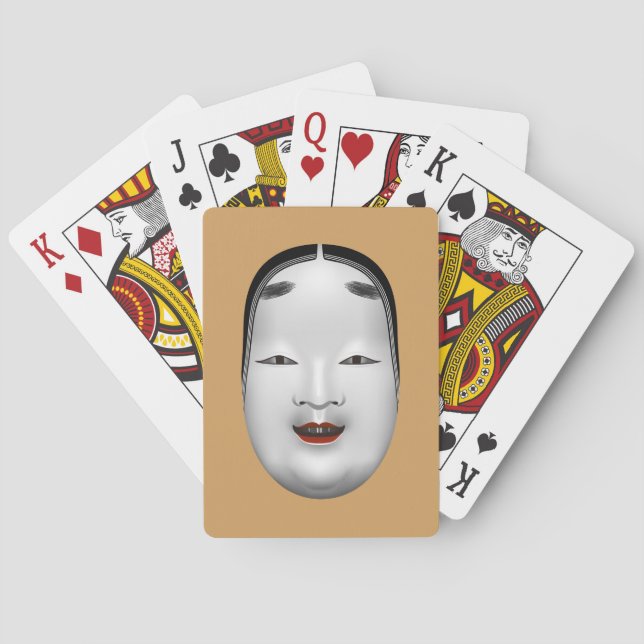 ko-omote playing cards (Back)
