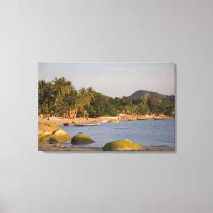 Ko Phangan, Thailand. Outside the hectic island Canvas Print