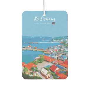 Ko Sichang, Thailand - Vibrant Harbour View Air Freshener