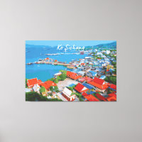 Ko Sichang, Thailand - Vibrant Harbour View