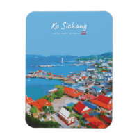Ko Sichang, Thailand - Vibrant Harbour View Rounde