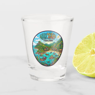 Ko Tao Island Thailand Shot Glass