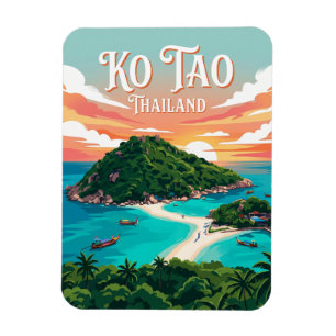 Ko Tao Thailand Magnet