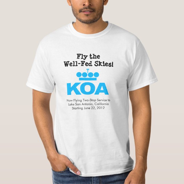 KOA 2012 - "Well-Fed Skies" T-Shirt (Front)