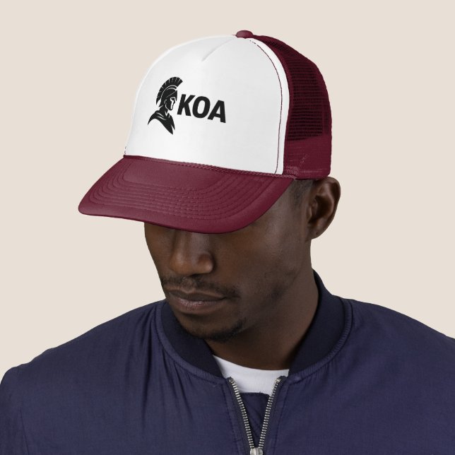 KOA Warrior Trucker Hat (In Situ)