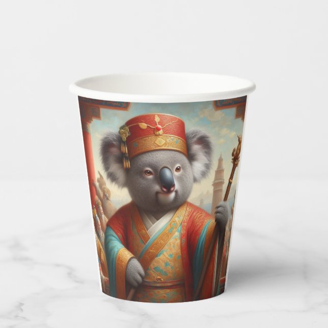 Koala Ancient China Paper Cups (Front)