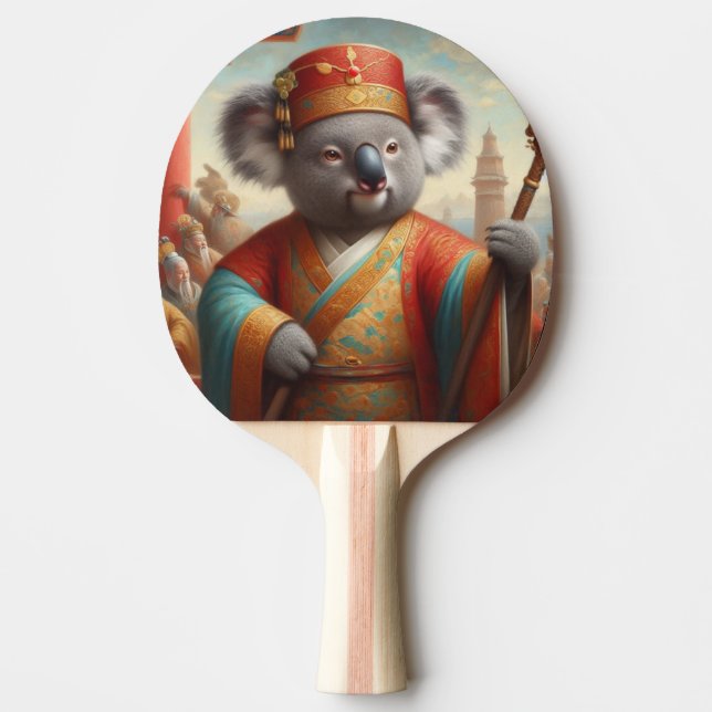 Koala Ancient China Ping Pong Paddle (Front)