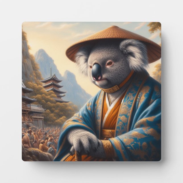 Koala Ancient Japan Plaque (Front)