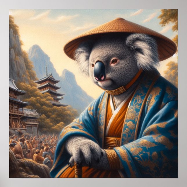 Koala Ancient Japan Poster (Front)