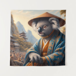Koala Ancient Japan Tapestry