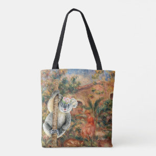 Koala and Renoir's Farmhouse  Tote Bag