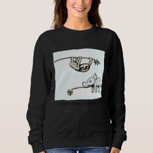 Koala And Sloth Sleep Together Sweatshirt