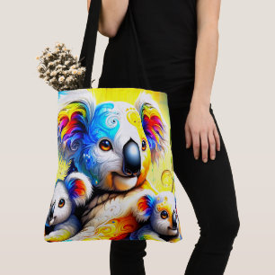 Koala Art Tote Bag