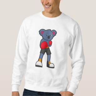 Koala at Boxing with Boxing gloves Sweatshirt