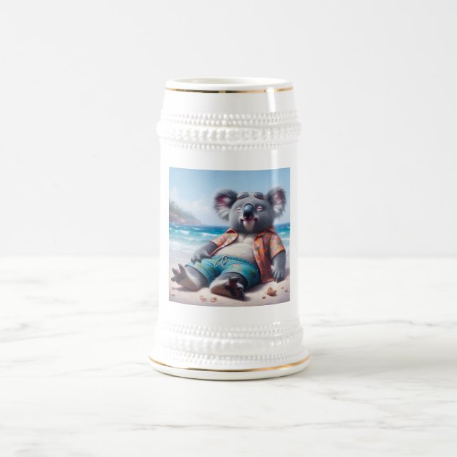 Koala Beach Beer Stein (Center)