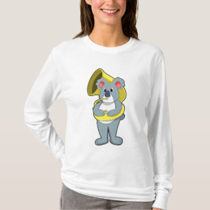 Koala bear at Music with Saxophone.PNG T-Shirt