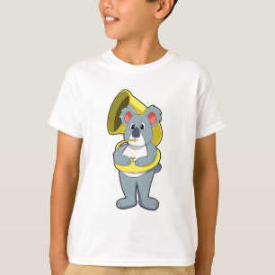 Koala bear at Music with Saxophone.PNG T-Shirt