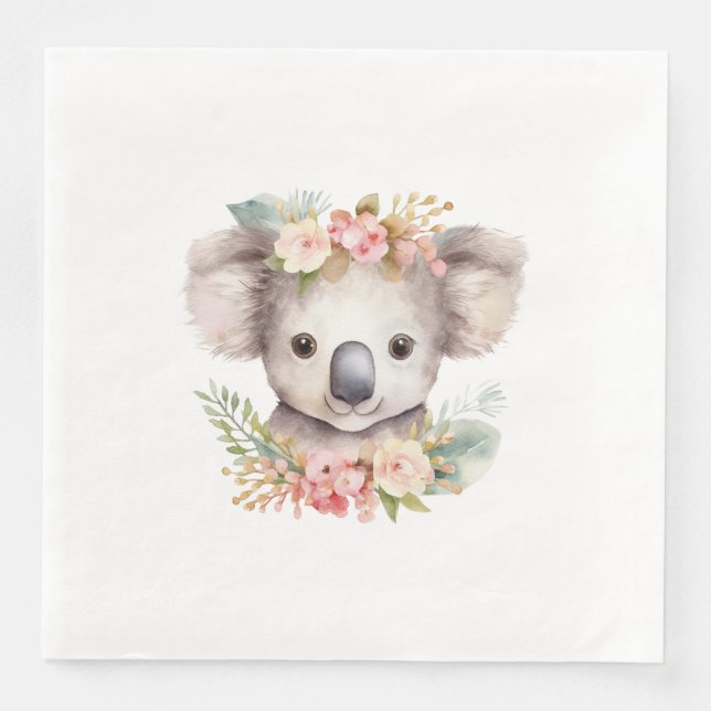 Koala Bear Australian Napkin (Front)