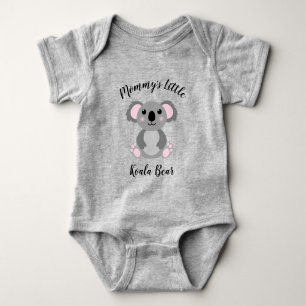 Koala Bear Baby Shower Green Gender Neutral Bodysuit