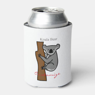 Koala Bear Climbing Tree Thunder_Cove Can Cooler