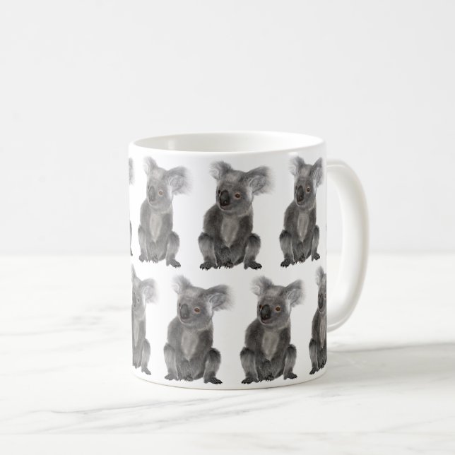 Koala Bear Coffee Mug (Front Right)