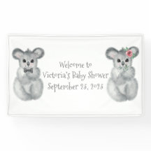 Koala Bear Customized Baby Shower