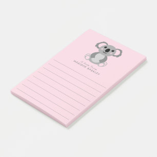 Koala Bear Cute Kid's Post-it Notes