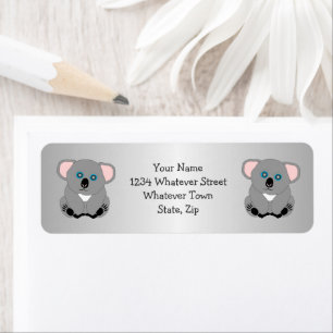 Koala Bear Design Return Address