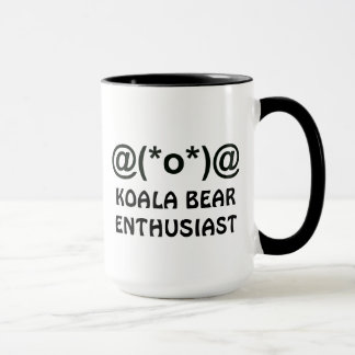 Koala Bear Enthusiast Ringer Mug