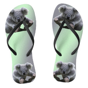 Koala Bear Flip Flops