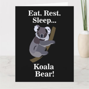 Koala Bear Funny Card