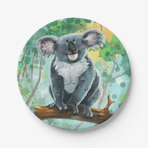 Koala Bear Gifts & Accessories Paper Plate