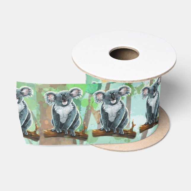 Koala Bear Gifts & Accessories Satin Ribbon (Spool)