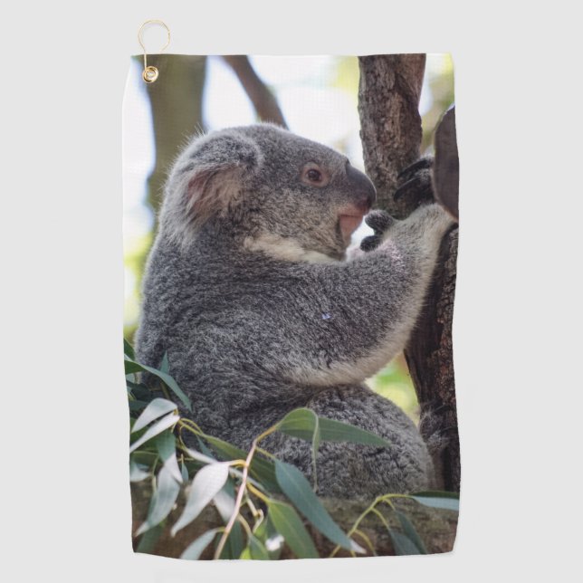 Koala Bear Golf Towel (Front)