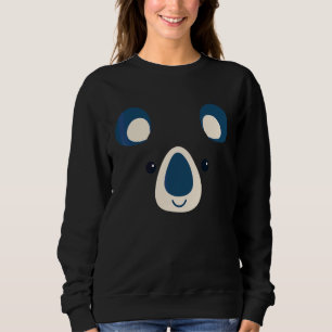 Koala Bear Halloween Costume Simple Jungle Animal  Sweatshirt