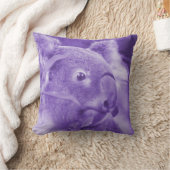 koala bear looking right purple marsupial throw pillow (Blanket)