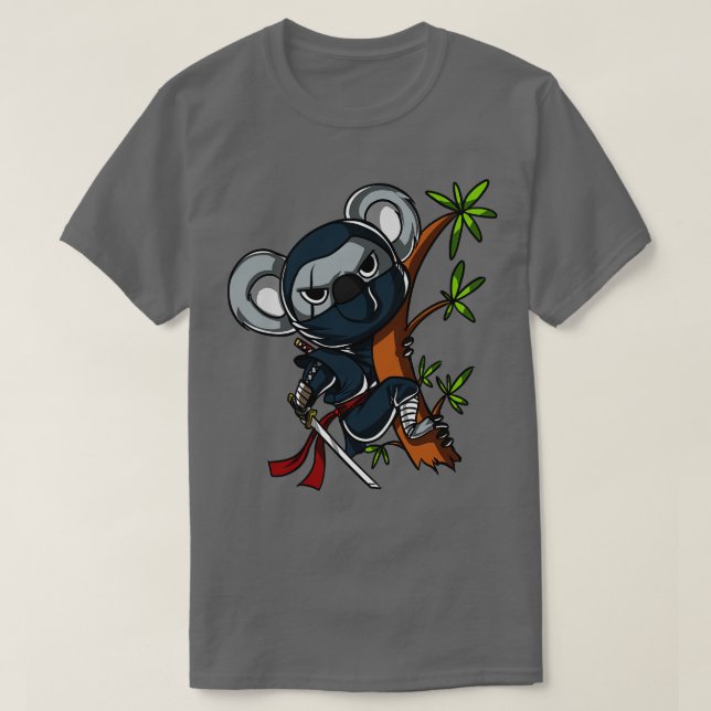 Koala Bear Ninja T-Shirt (Design Front)