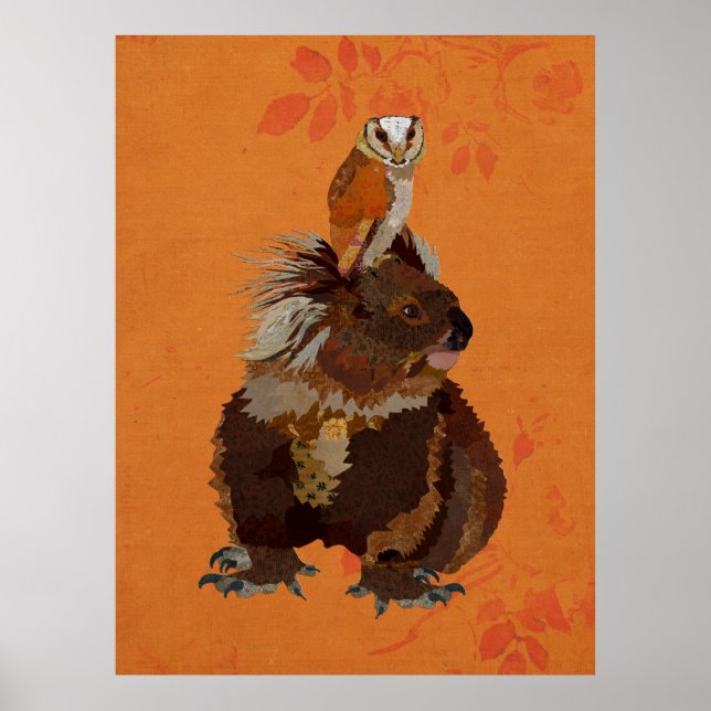 KOALA BEAR & OWL POSTER (Front)