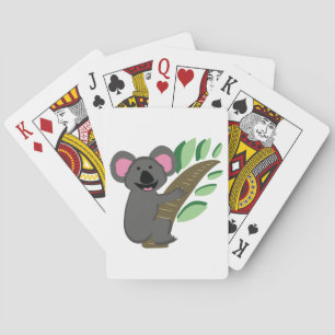 Koala Bear Playing Cards