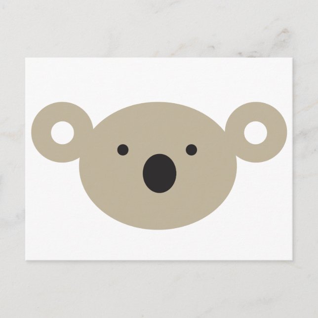 Koala Bear Postcard (Front)