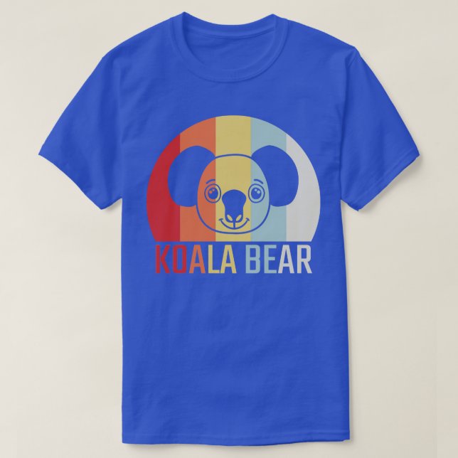 Koala Bear Retro 2 T-Shirt (Design Front)